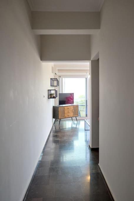Panoramic White Blue Daire Sakız Dış mekan fotoğraf